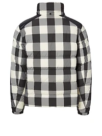 Aubrac Down Jacket Plaid Print