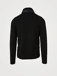 Wool-Blend Quilted Jacket