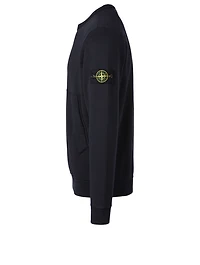 Cotton Roundneck Sweatshirt With Pocket