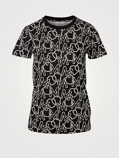 Cotton T-Shirt Logo Print