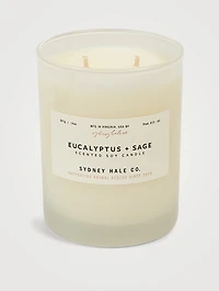 Eucalyptus & Sage Scented Soy Candle