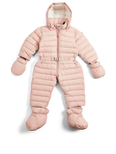 Baby Giga Hooded Puffer Onesie