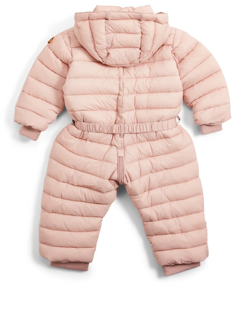 Baby Giga Hooded Puffer Onesie