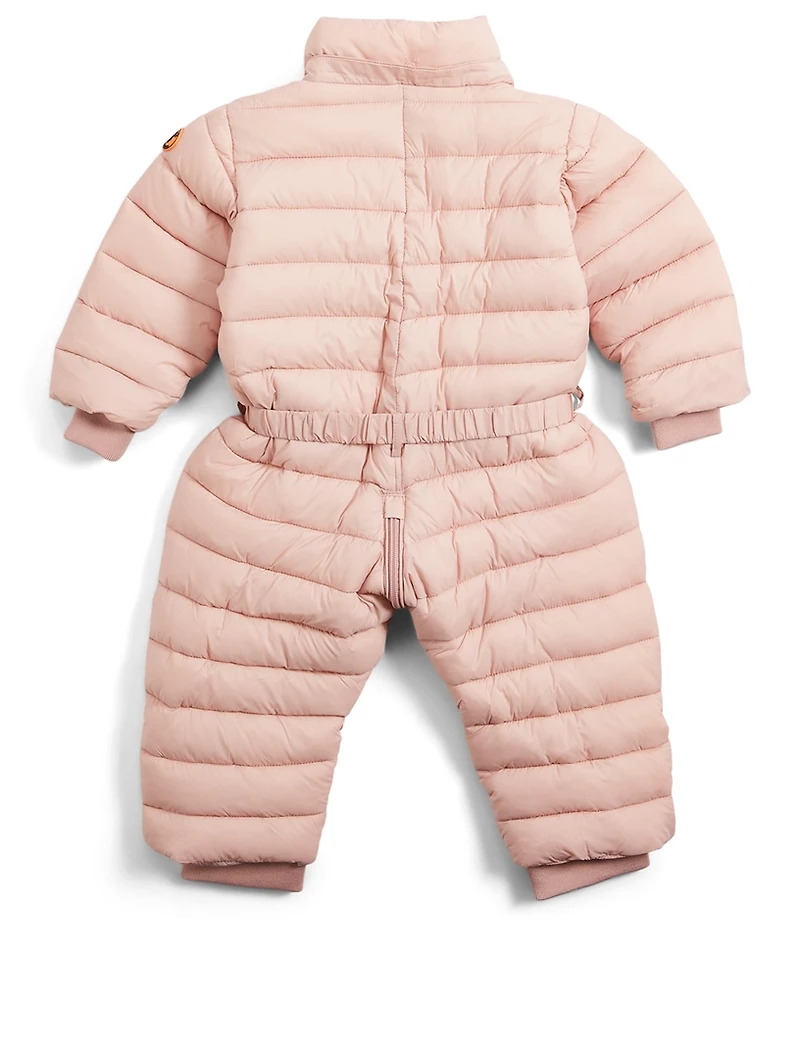 Baby Giga Hooded Puffer Onesie