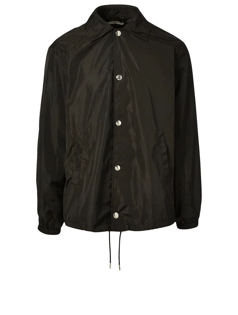 Windbreaker Jacket With Refracted Logo