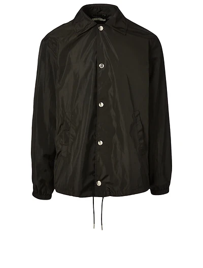 Windbreaker Jacket With Refracted Logo