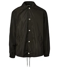 Windbreaker Jacket With Refracted Logo