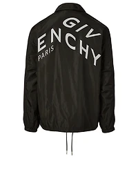 Windbreaker Jacket With Refracted Logo