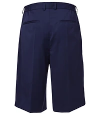 Super 110 Wool Bermuda Shorts