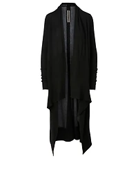 Cashmere Wrap Long Cardigan