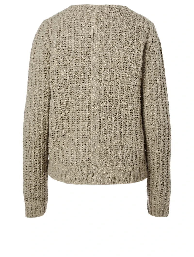 Wool-Blend Crewneck Sweater