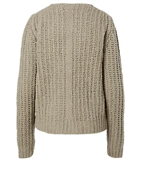 Wool-Blend Crewneck Sweater