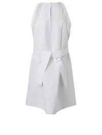 Linen And Cotton Mini Dress