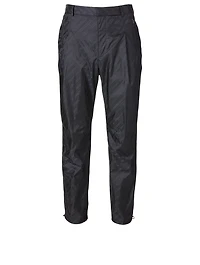 Nylon Track Pants Chain Print