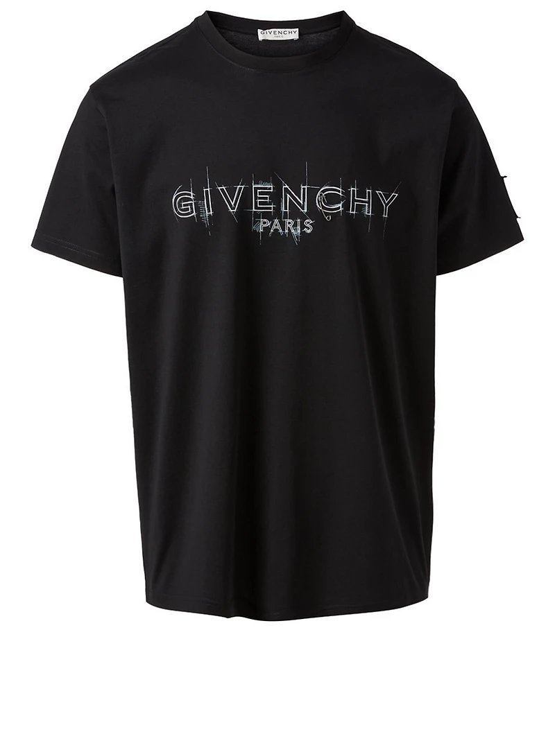 Cotton Logo T-Shirt With Patch
