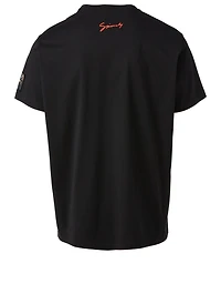 Cotton Logo T-Shirt With Patch