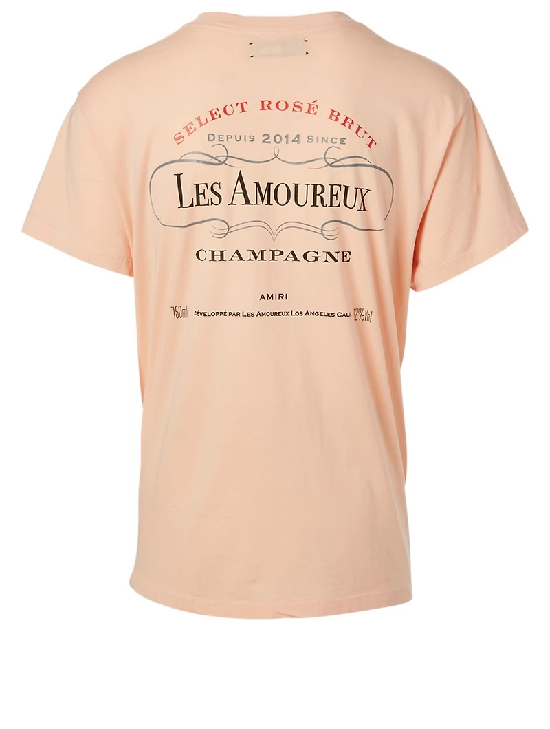 Les Amoureux Label Cotton T-Shirt