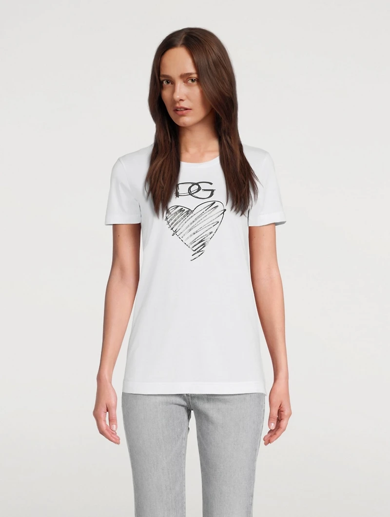 DG Heart Jersey T-Shirt