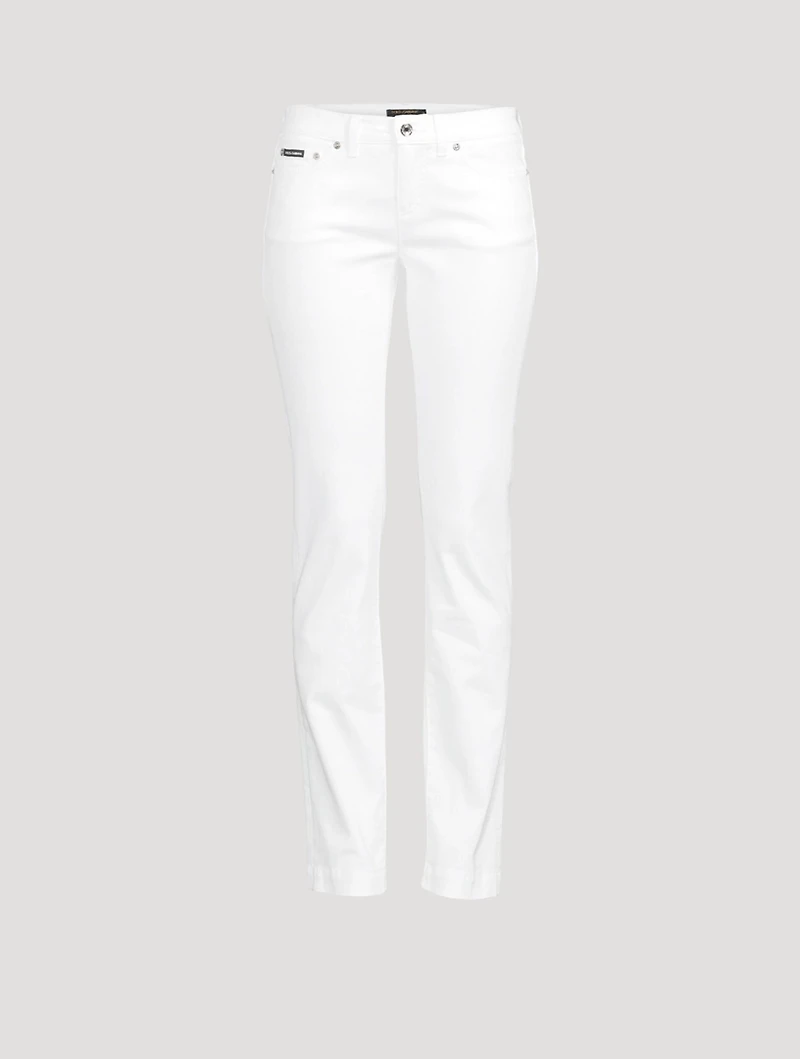 High-Waisted Skinny Jeans