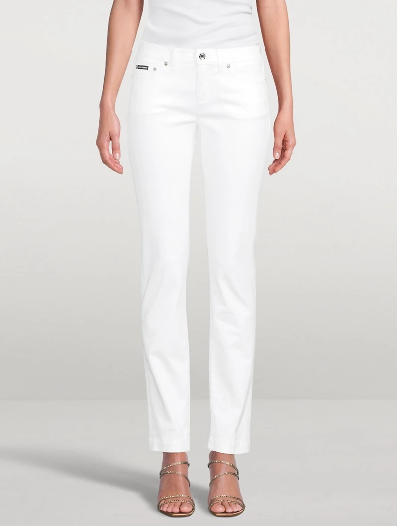 High-Waisted Skinny Jeans