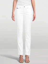 High-Waisted Skinny Jeans