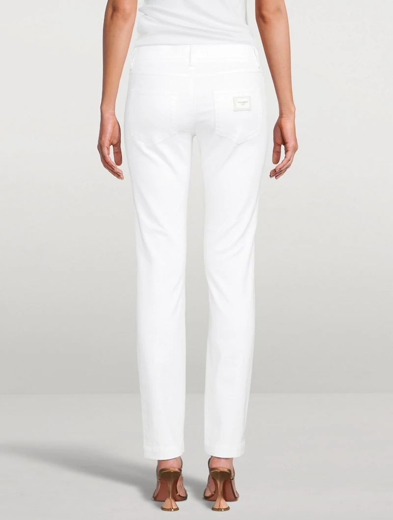 High-Waisted Skinny Jeans