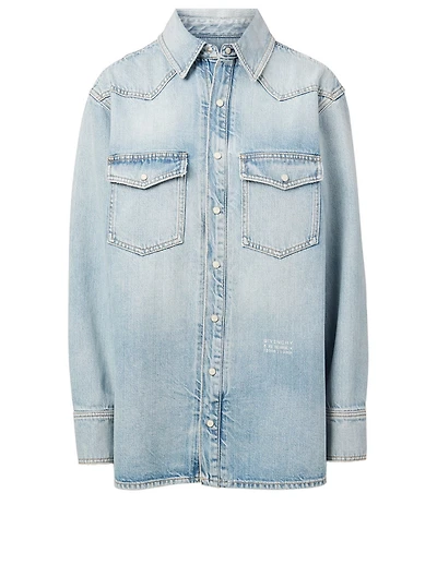 Cotton Denim Shirt