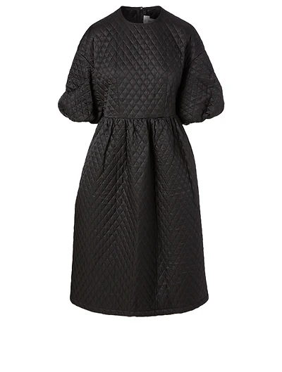 Quilted Midi Dress