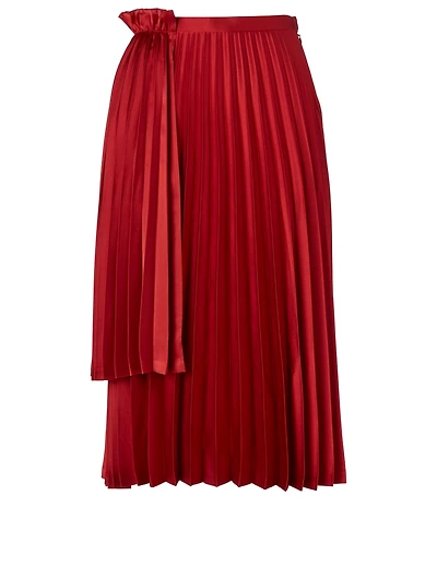 Pleated Midi Skirt