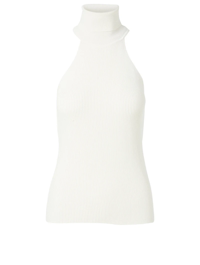 Bo Sleeveless Turtleneck Top