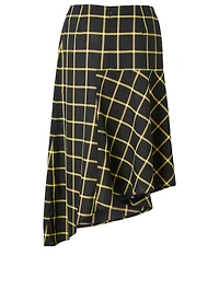 Barret Midi Skirt Check Print
