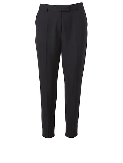 Boy Wool-Blend Slim Pants