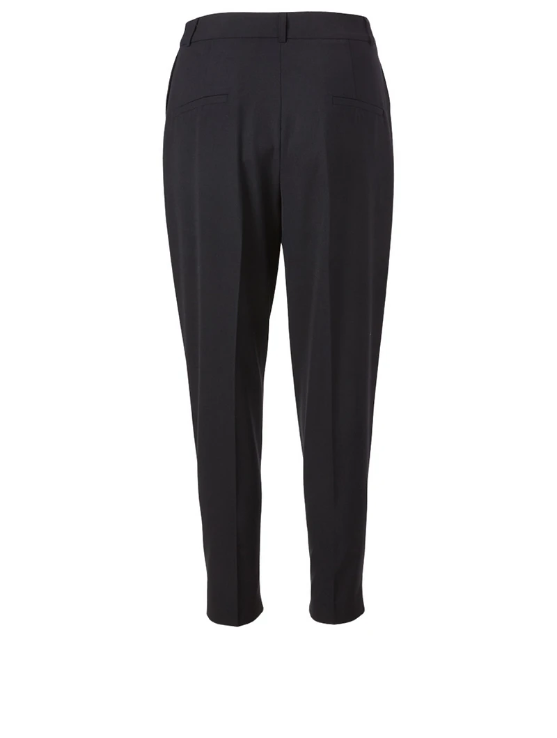 Boy Wool-Blend Slim Pants