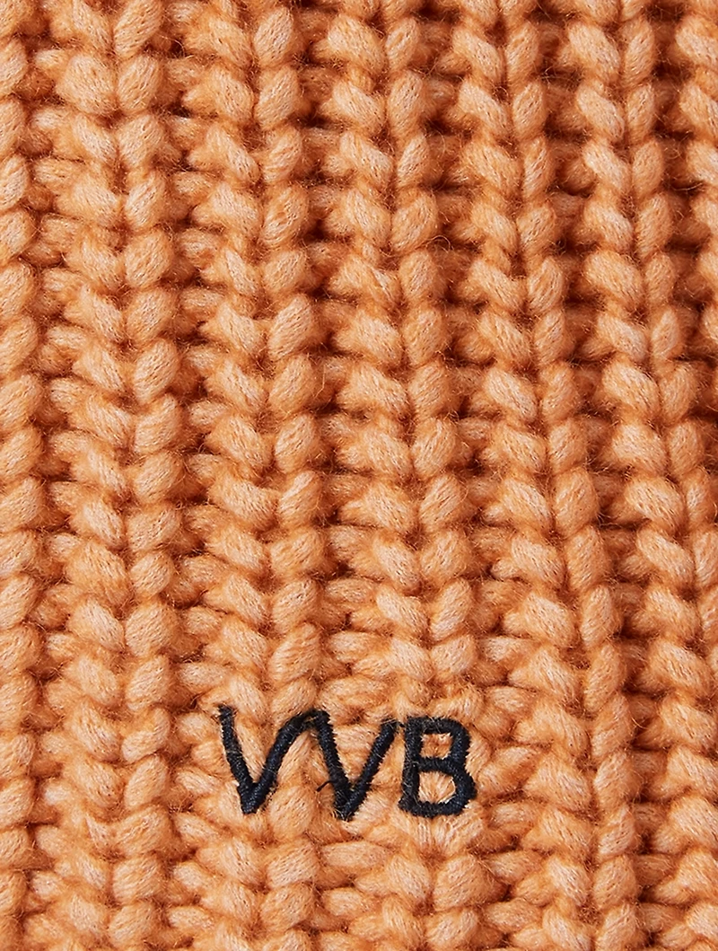 Wool-Blend Mockneck Sweater