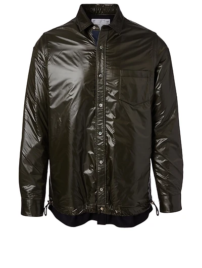 Melton x Nylon Shirt