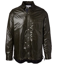 Melton x Nylon Shirt