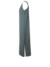 Cashmere And Silk Reversible Midi Dress