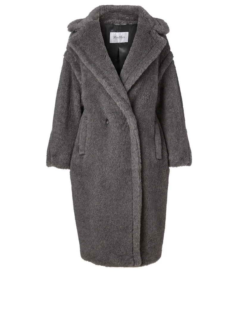 Teddy Wool And Alpaca Oversized Coat