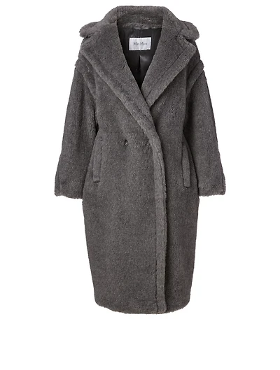 Teddy Wool And Alpaca Oversized Coat