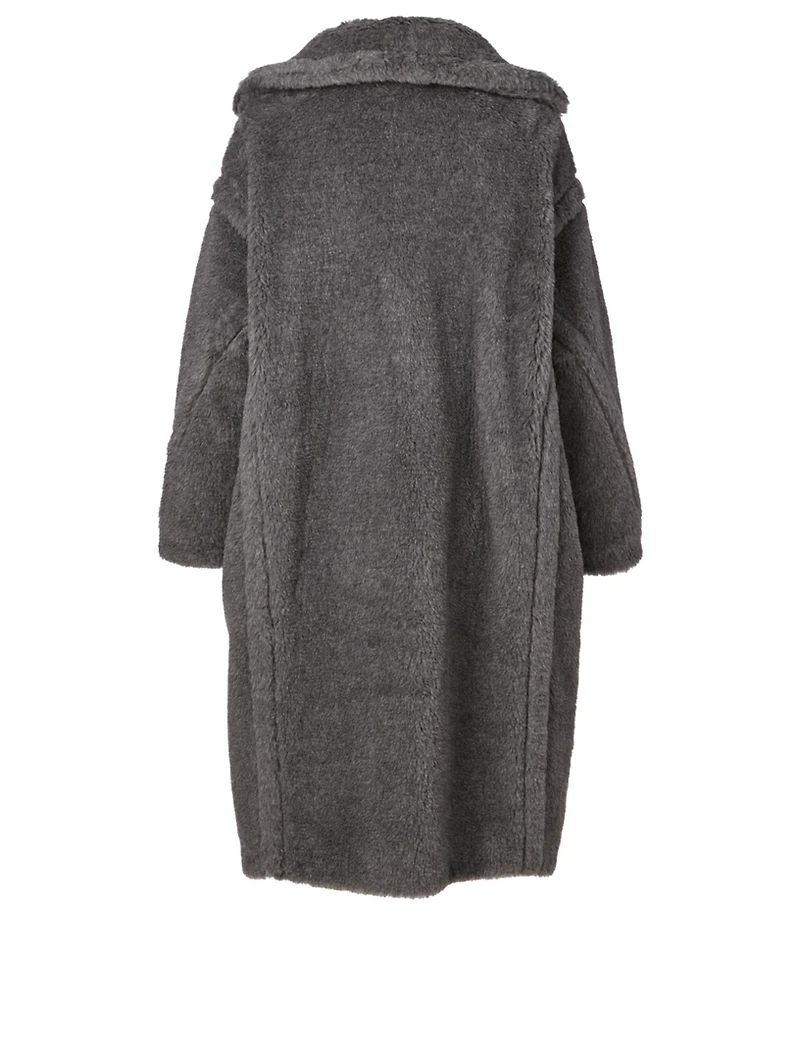 Teddy Wool And Alpaca Oversized Coat
