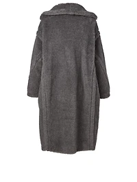 Teddy Wool And Alpaca Oversized Coat