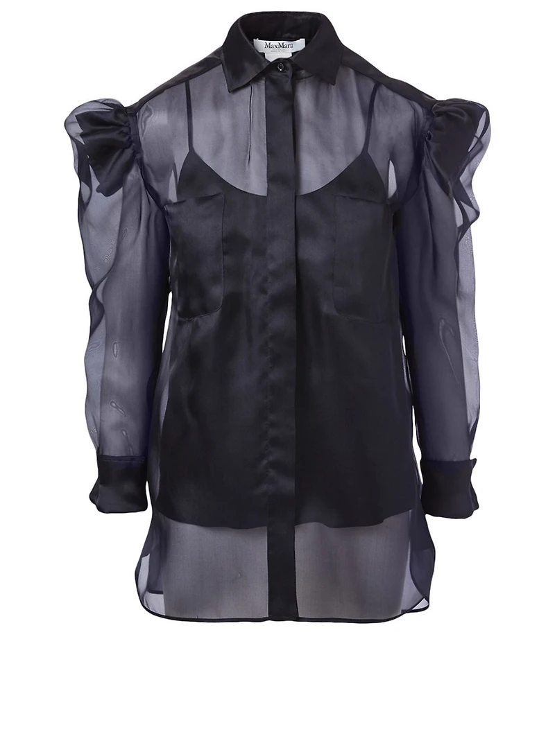 Silk Organza Blouse