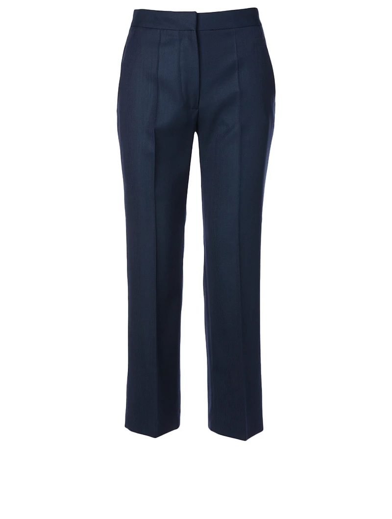 Carlie Wool Cropped Pants