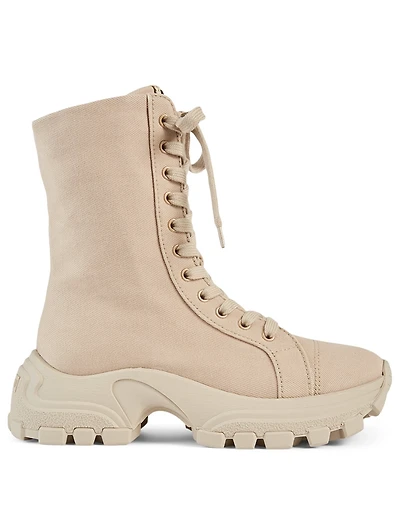 Canvas Combat Boots