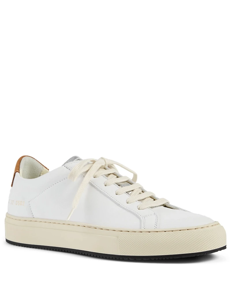 Retro Low Special Edition Leather Sneakers