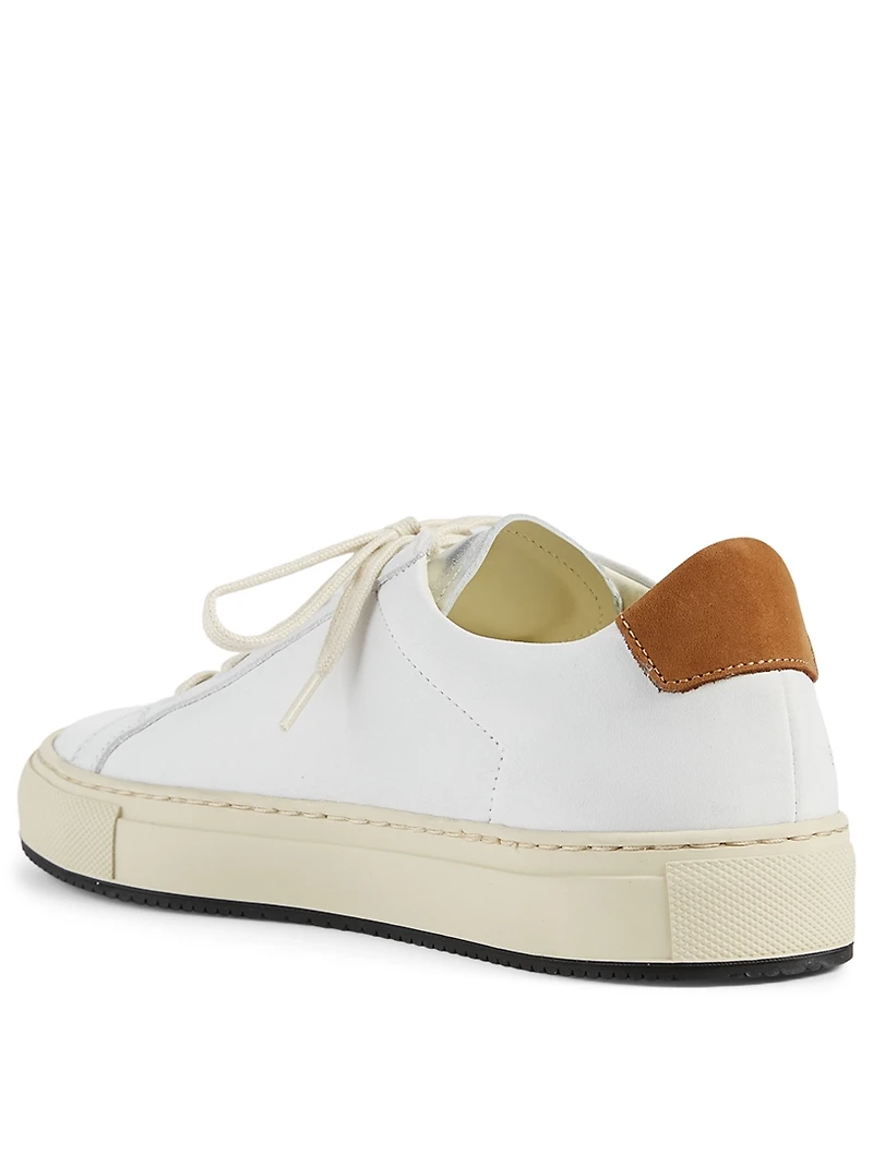 Retro Low Special Edition Leather Sneakers