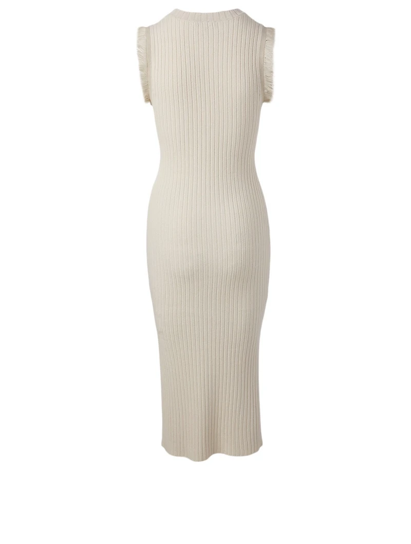 Giselle Cotton-Blend Midi Dress