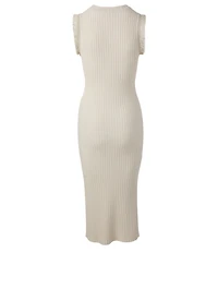 Giselle Cotton-Blend Midi Dress