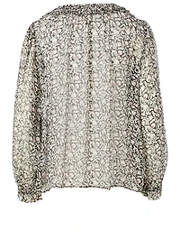 Amissa Silk Printed Top