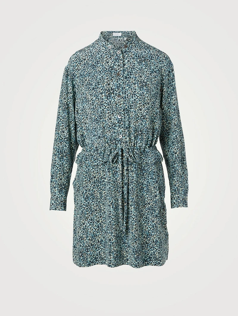 Lizza Printed Midi Dress